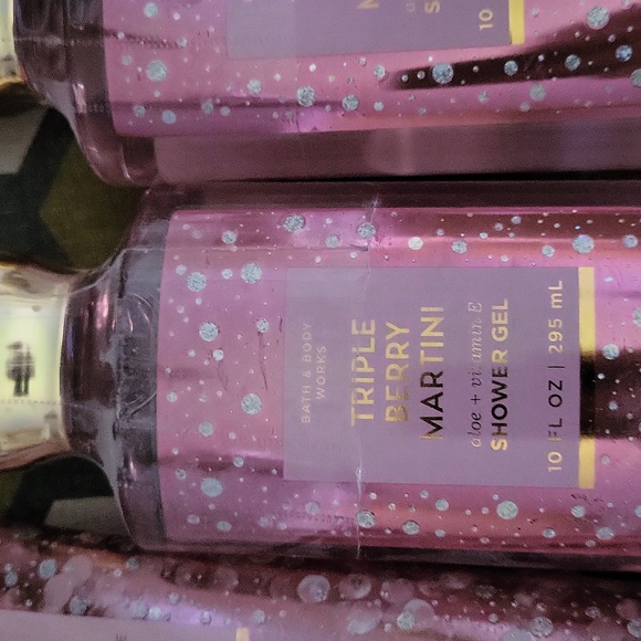 Bath body works Package hp 4 full size triple berry martini One Mini Puff Bag - Picture 3 of 5